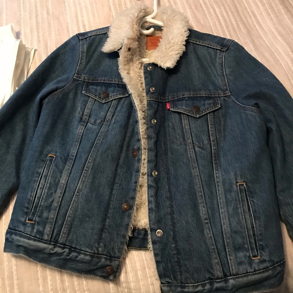 Levi’s Sherpa-lined Trucker Jacket